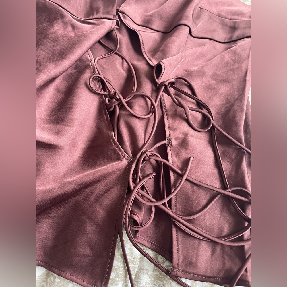 NWT Lioness Mariah Cami Top Brown Size 8 - Picture 5 of 7